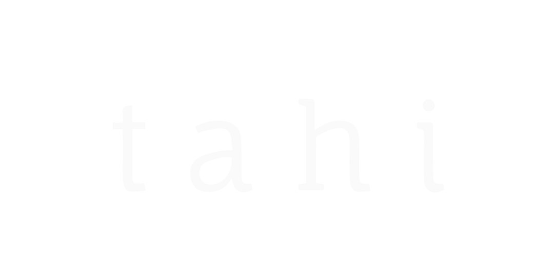 tahi logo white